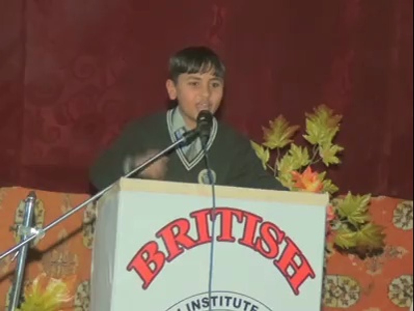 IB British Fahad Speech