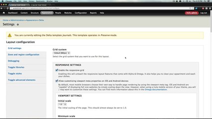 Drupal Tutorials #65 - Changing Layouts With Context, Omega and Delta
