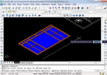How to make window in Autocad in 3D 11 ohd