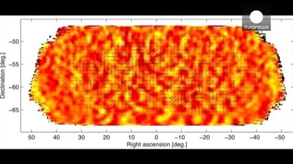 Captan la huella de los primeros instantes del universo
