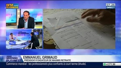 Baromètre de Maximis Retraite: "50% des quinquagénaires n'ont aucune idée de leur future retraite": Emmanuel Grimaud, dans GMB – 18/03
