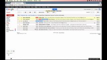 Gmail Tutorial 2013 - Creating Email Filters (Part 4)