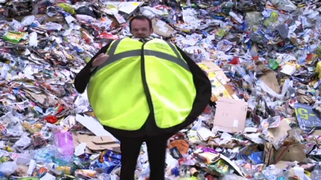 Le tri des dechets menagers chez Echalier filiale de Paprec Group