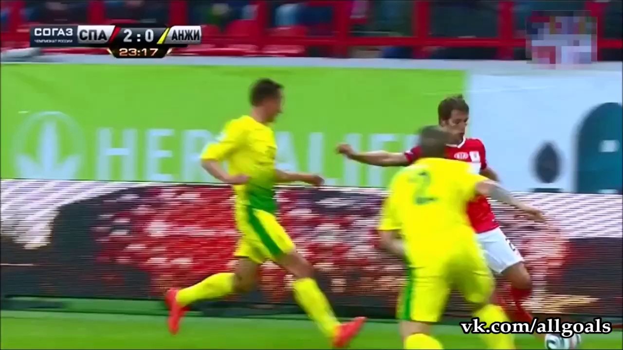 Чемпионат России 2013-14 / Лучшие голы 21-го тура / Russian Premier League / Top-5 Goals / Week 21 [HD 720p]