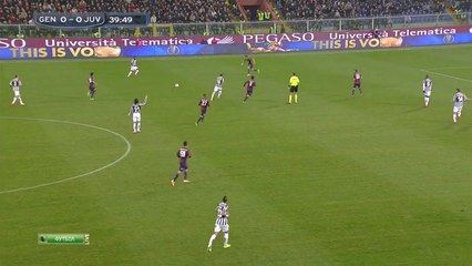"Come la Juve" coro settore ospiti Genoa-Juve 16/03/2014