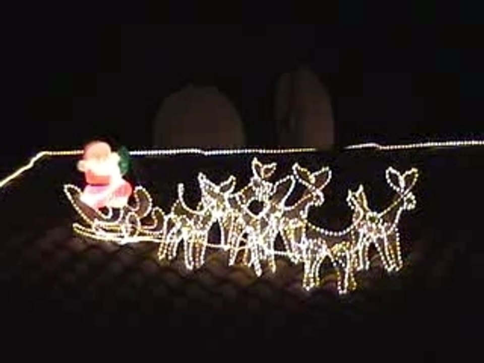 Maisons illuminées de Sérignan
