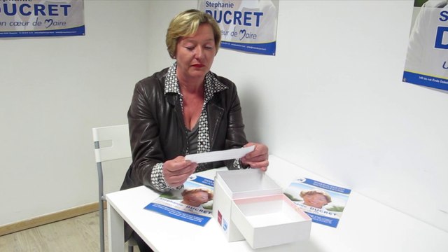 Question piège à Stéphanie Ducret, candidate (Union du centre et de la droite) aux municipales de Wasquehal