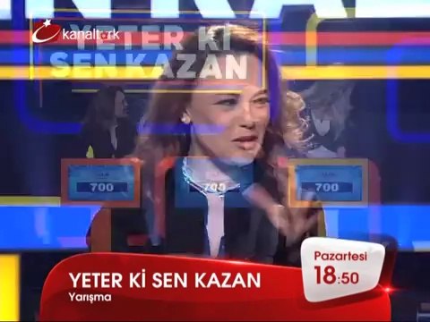 YETER Kİ SEN KAZAN ÖZEL 17 Mart Pazartesi akşamı saat 18.50'de Kanaltürk'te!