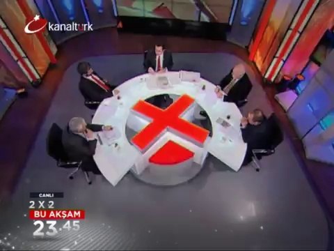 2X2 29 Kasım perşembe gecesi canlı yayın ile 23:45'de Kanaltürk ekranında...