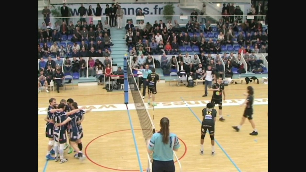 Volley - LAM - J23 - Rennes 0-3 Tours