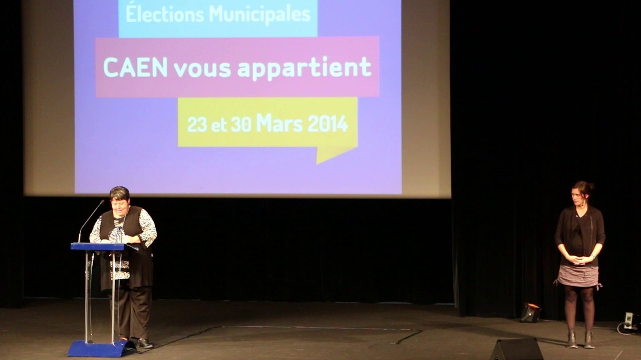 Meeting du 17 mars 2014 - Intervention de Mireille Noël