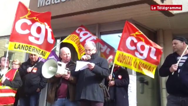 Morlaix. 150 manifestants contre le Pacte de responsabilité
