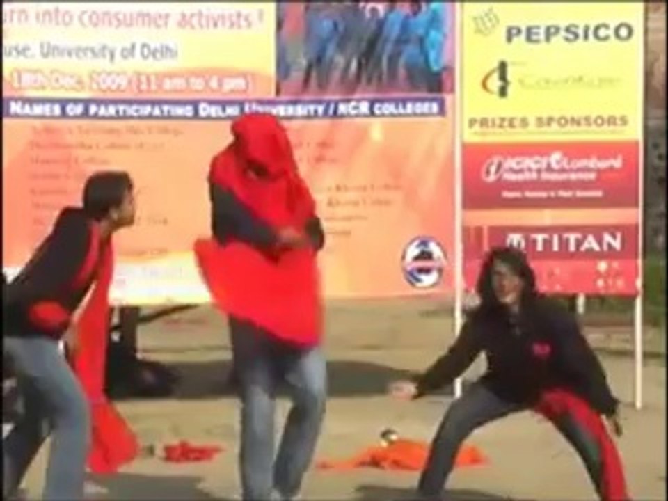 Nukkad Natak at Miranda House 2009 - Part B 4