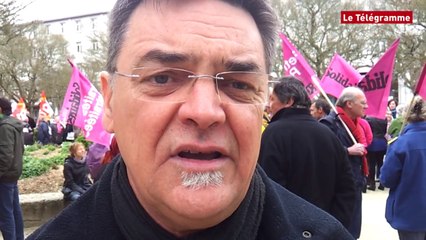 Brest. Plus de 200 manifestants contre le Pacte de responsabilité