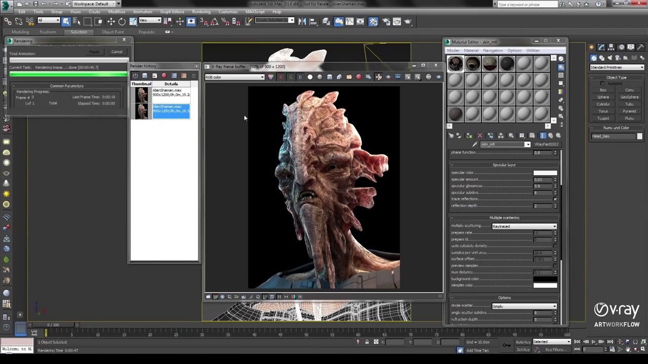 V-Ray 3.0 for 3ds Max - Ray Traced SSS