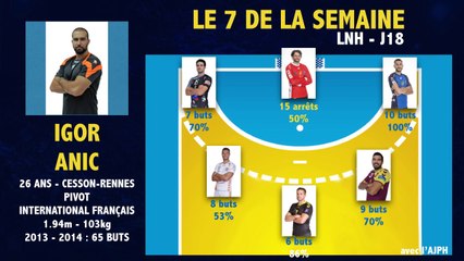 LNH | 7 de la semaine - J18 (handball)