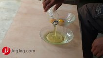 Cara Mudah Memisahkan Kuning Telur Dari Putih Telur