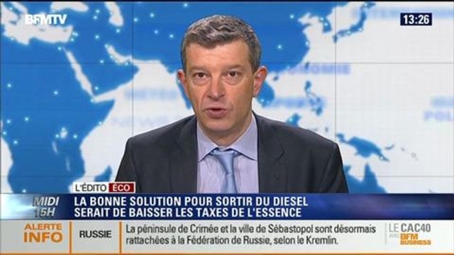 L'Édito éco de Nicolas Doze: Pollution: La bonne solution serait de baisser les taxes de l'essence - 18/03