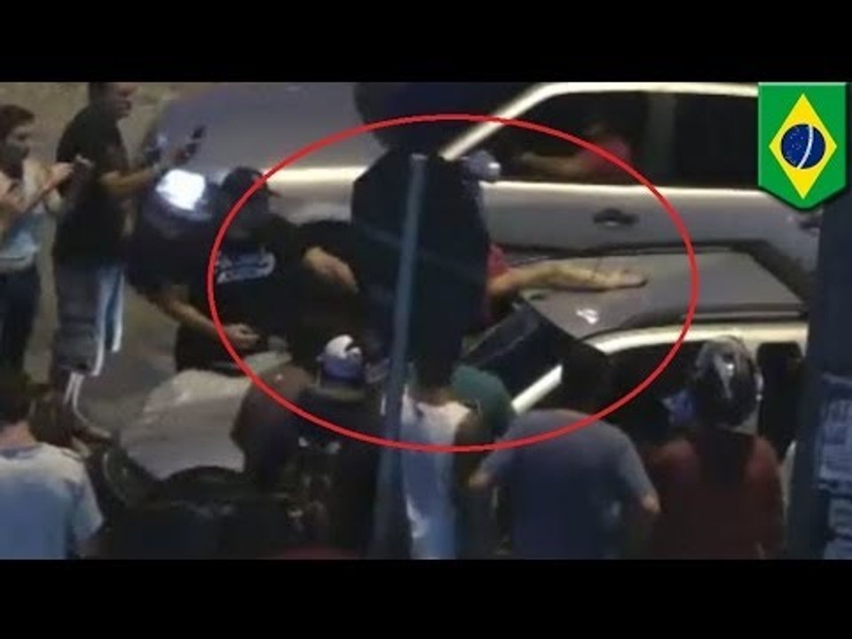 Drunk man drives 6km with dead cyclist hanging through windshield