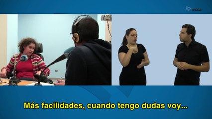 Entrevista radiofónica a Julia García Benítez y África García-Cano Martín