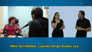 Entrevista radiofónica a Julia García Benítez y África García-Cano Martín