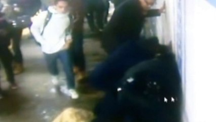 CCTV shows attack on police in Philadelphia