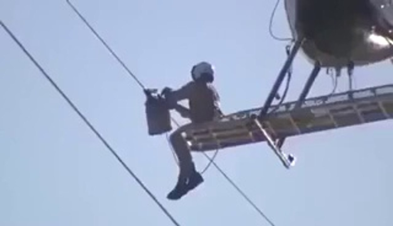 A Guy is Saving The Life
