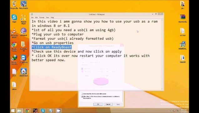 How to use Usb as a ram