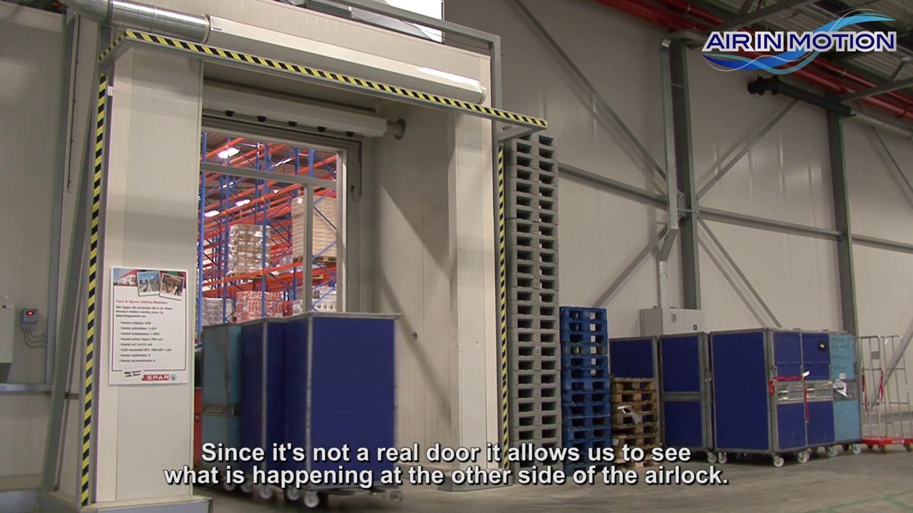 Luchtdeuren zijn de oplossing voor het scheiden van temperaturen zonder mist- en ijsvorming