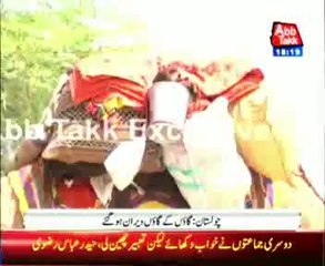 Cholistan peoples moving due to Drought