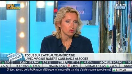 Focus sur l'actualité américaine: Virginie Robert, dans Intégrale Bourse - 18/03