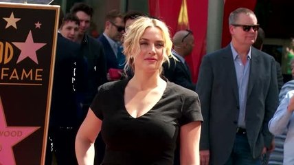 Kate Winslet hace parte del paseo de la fama de Hollywood