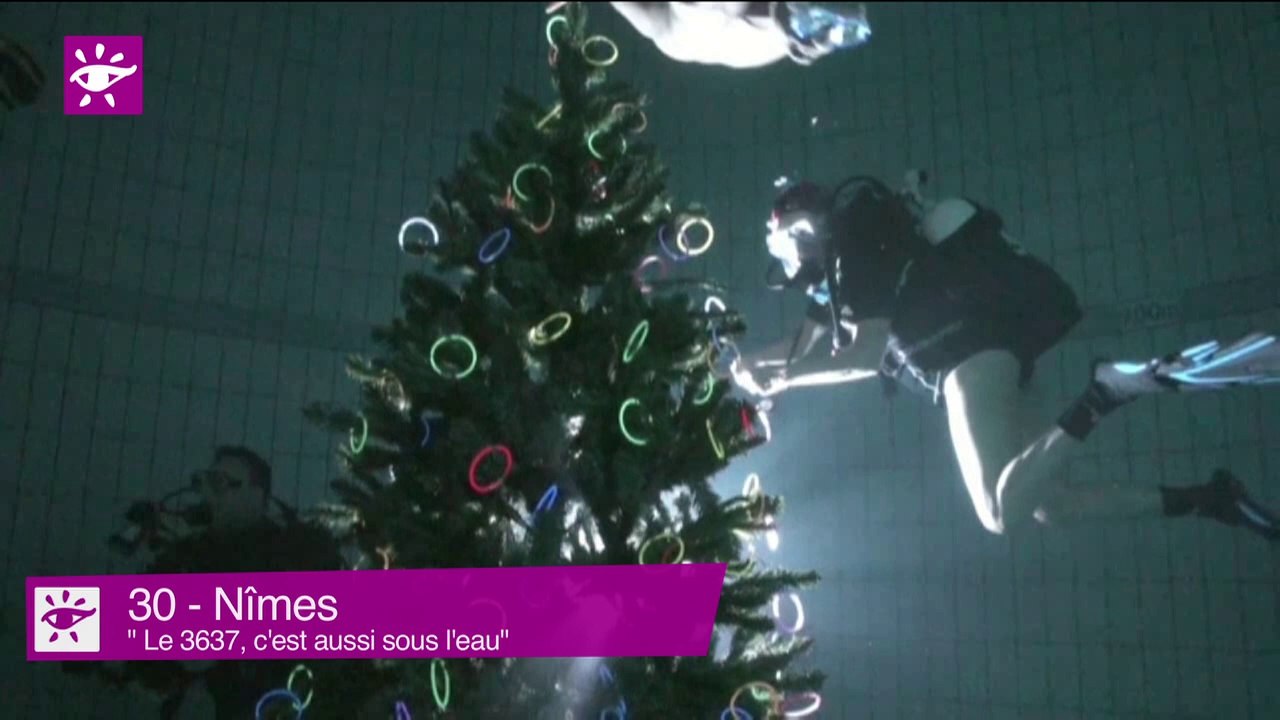 Téléthon 2013 - 30- Nîmes Le 3637, c'est aussi sous l'eau !