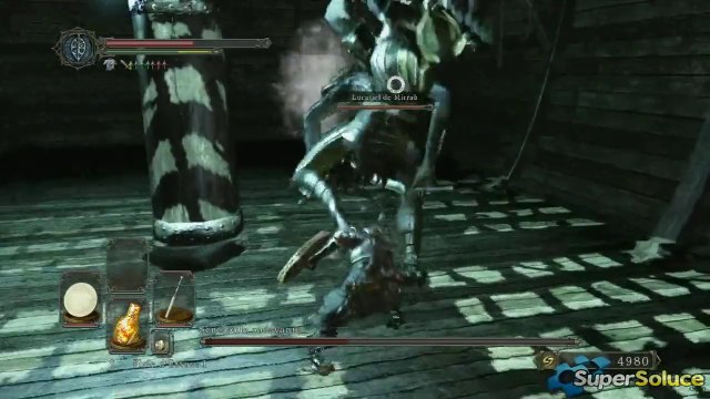 Dark Souls II - Combat contre la Sentinelle Ondoyante