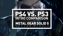 Metal Gear Solid V: Ground Zeroes - PS4 vs. PS3 Intro Comparison