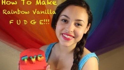 Rainbow Vanilla Fudge