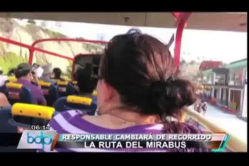 Representantes del Mirabús aseguran que cambiarán de ruta por mayor seguridad