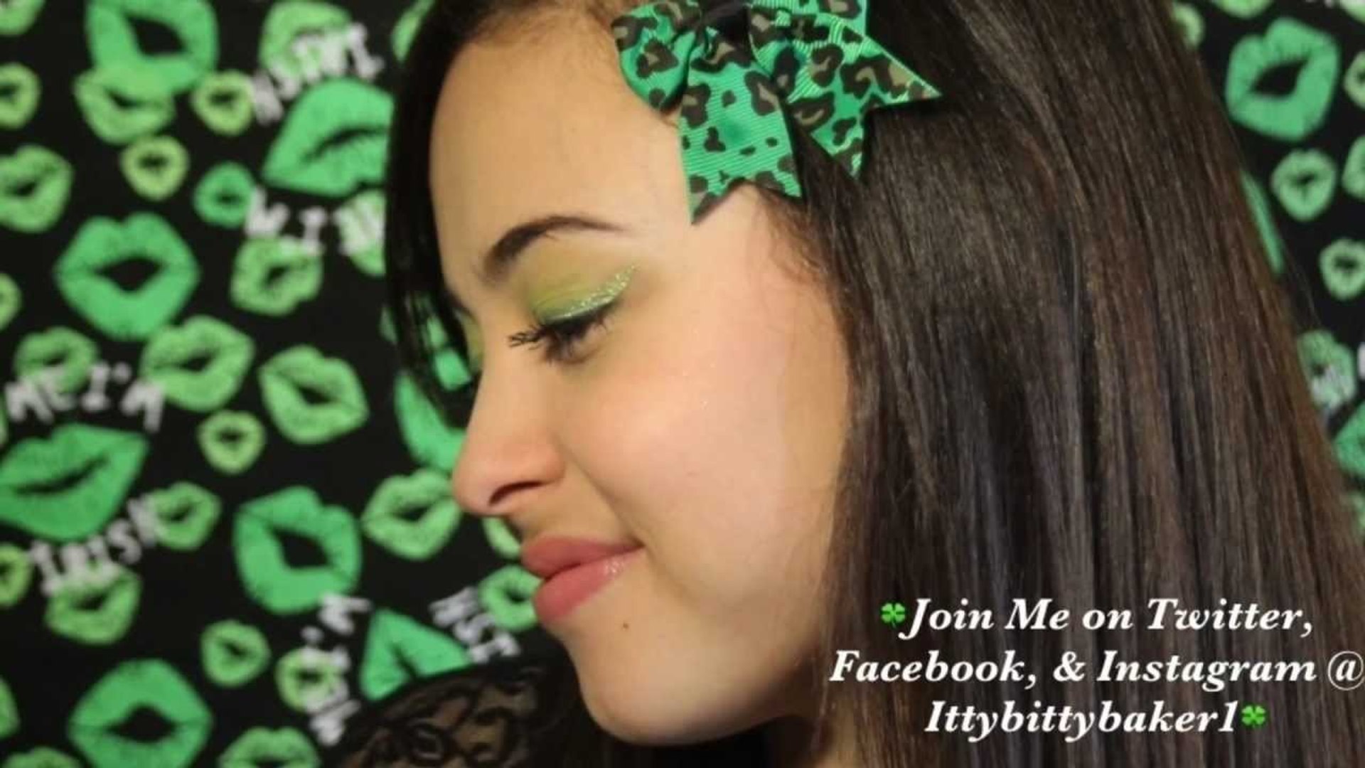St. Patrick's Day Makeup Look!!