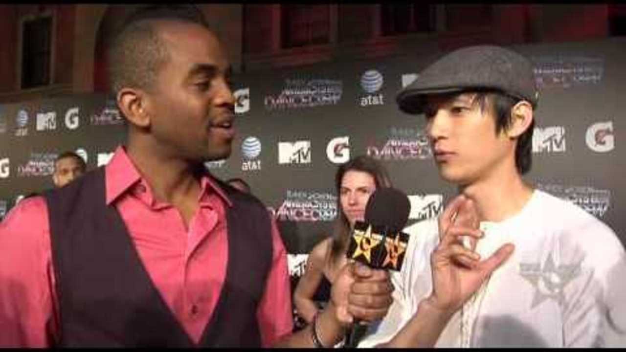 Harry Shum From Glee Visits America's Best Dance Crew