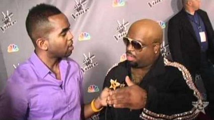 Cee-Lo at The Voice Season One Finale