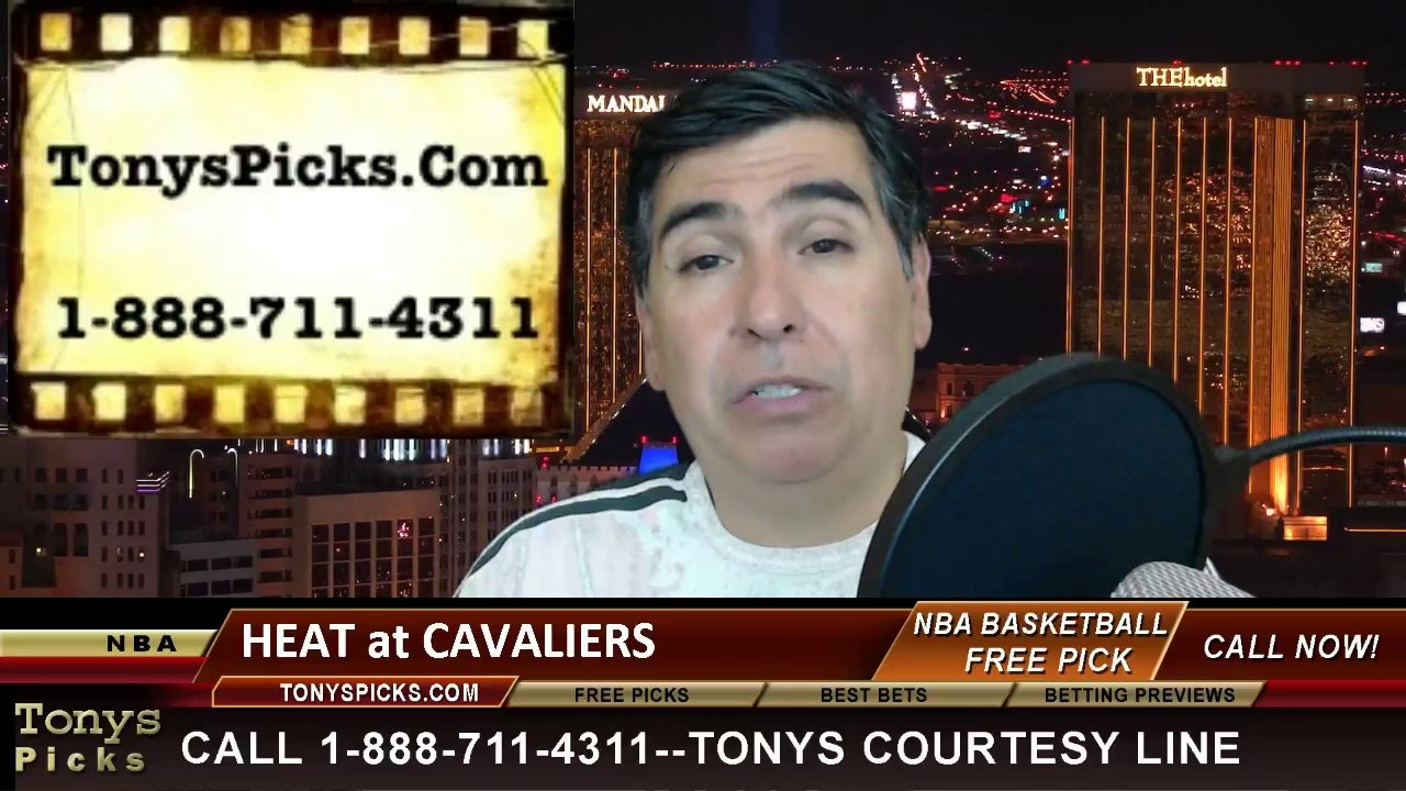 Cleveland Cavaliers vs. Miami HeatPick Prediction NBA Pro Basketball Odds Preview 3-18-2014