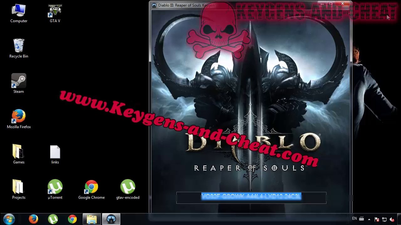 Diablo III Reaper of Souls Keygen