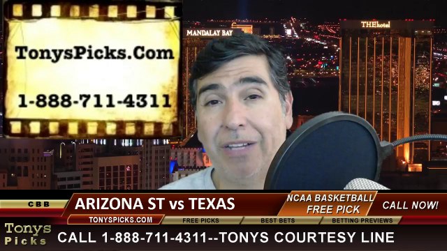 Texas Longhorns vs. Arizona St Sun Devils Pick Prediction NCAA Tournament College Basketball Odds Preview 3-20-2014
