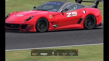 Assetto Corsa PC Gameplay (Replay), Ferrari 599XX EVO, Autodromo Internazionale del Mugello, HD