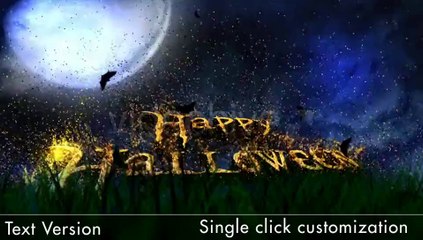 Scary Halloween Ghost - After Effects Template