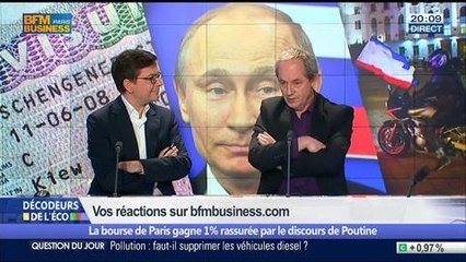 Poutine a-t-il les mains libres ?, dans Les Décodeurs de l'éco - 18/03 4/5