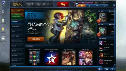 League of Legends RP Hack Code Grabber NEW METHOD 2014