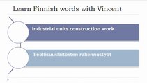 Learn Finnish = Vocabulary  #404 minutes