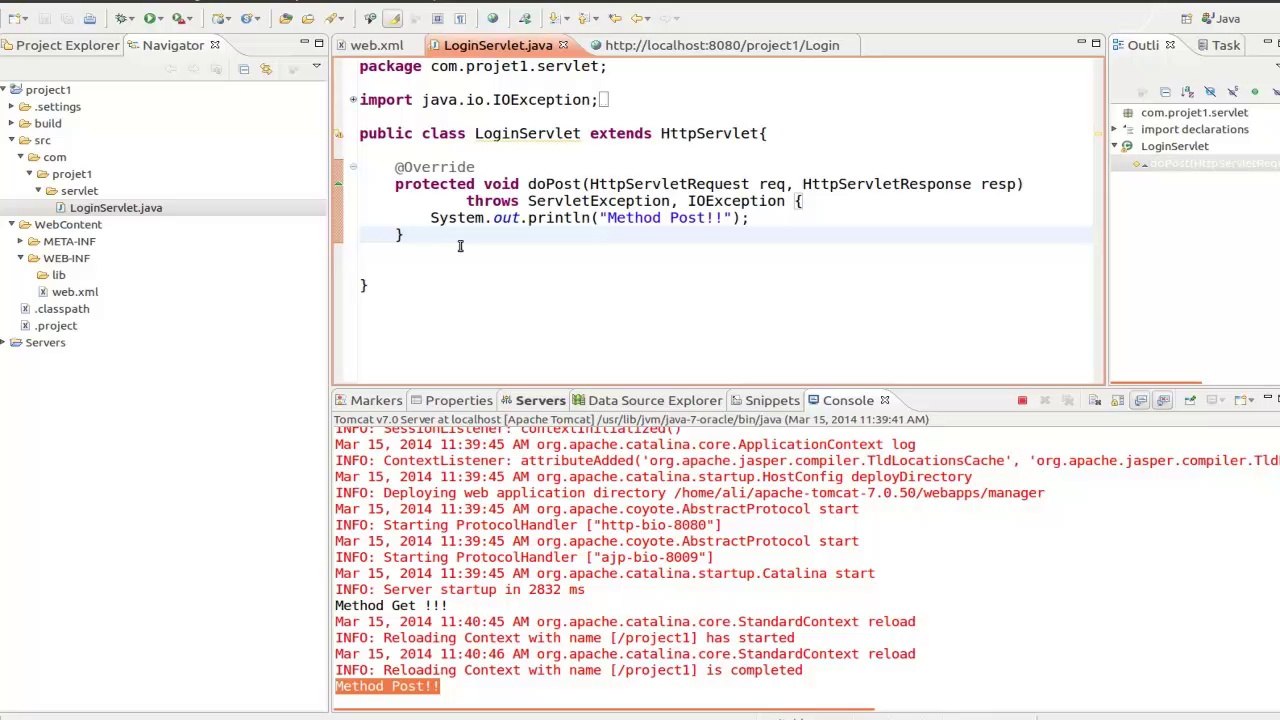 Tutorial-5 - Les Servlets Partie2 (introduction doPOST et doGET)