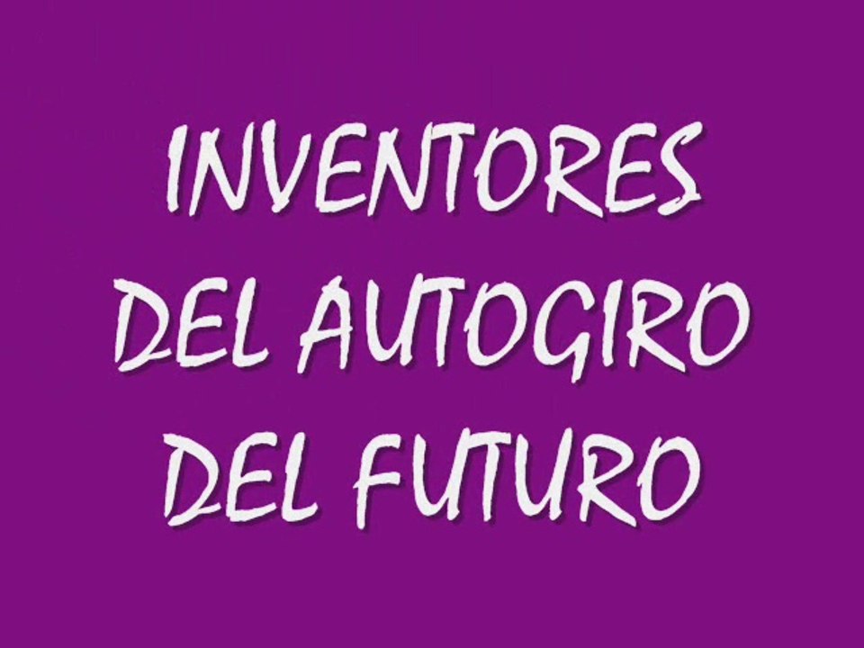 Autogiro del futuro
